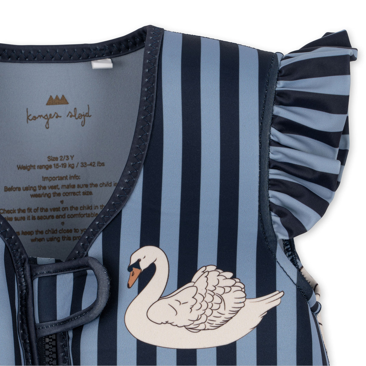 Schwimmweste/ Swan Stripe