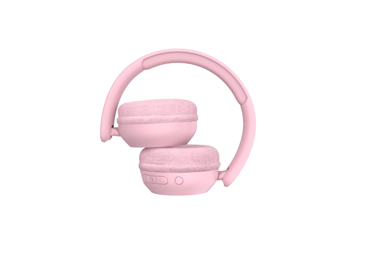 Bluetooth Kopfhörer mit Licht - Rosa
