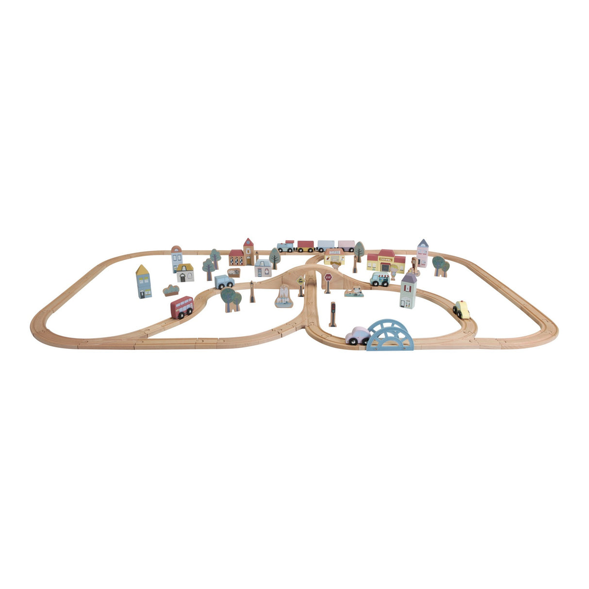 Eisenbahnschienen City