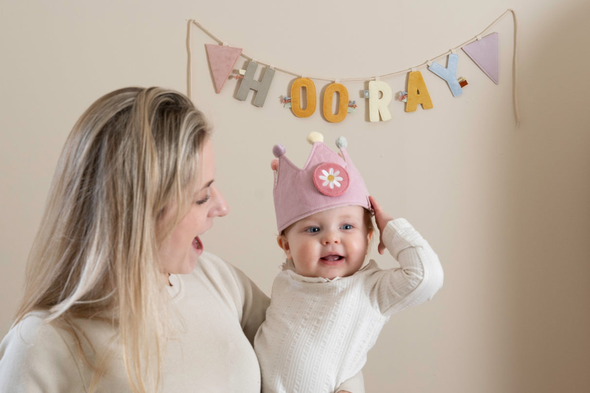 Geburtstagskrone rosa