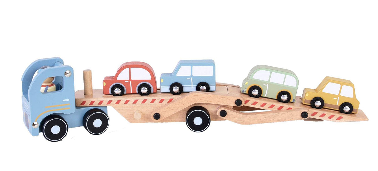 Holzlastwagen