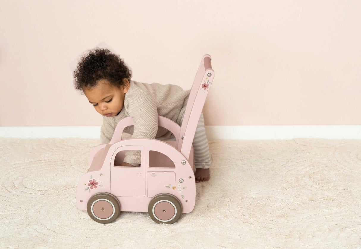 Lauflernwagen Rose