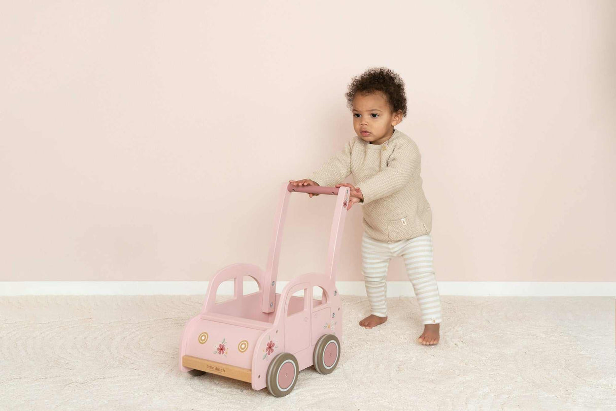 Lauflernwagen Rose