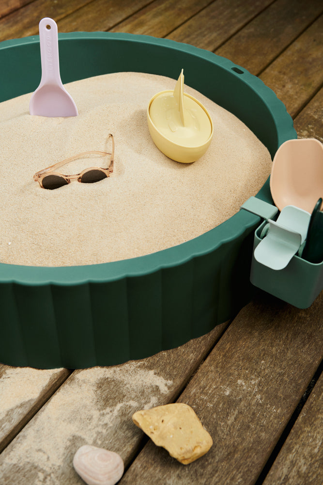 Sandkasten Saul mit Deckel