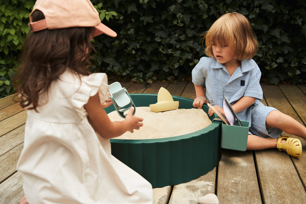 Sandkasten Saul mit Deckel