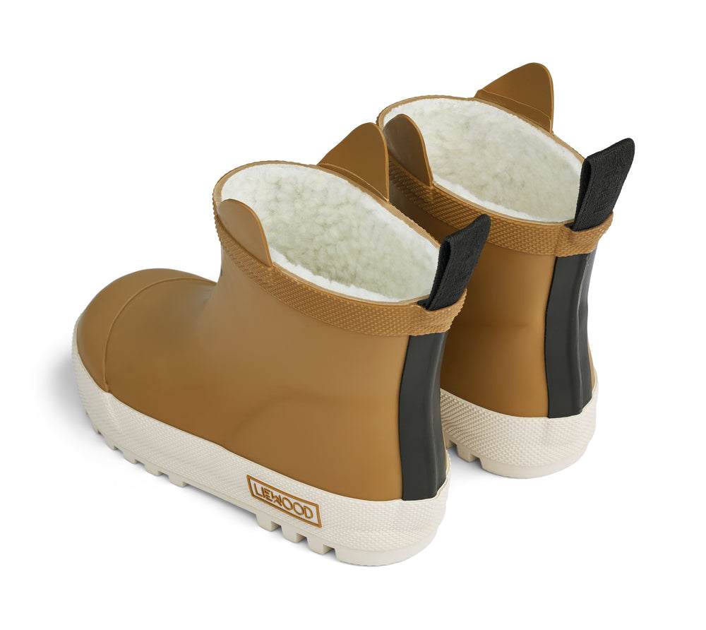 Gefütterte Gummistiefel Jesse/ golden caramel