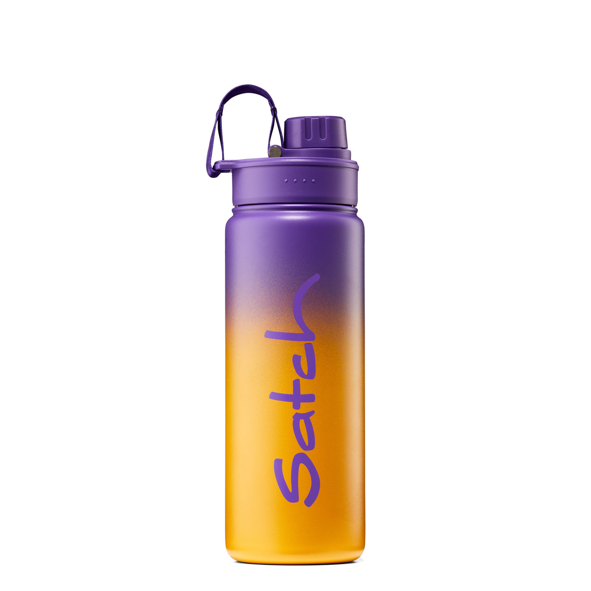 Edelstahl Trinkflasche Purple Graffiti