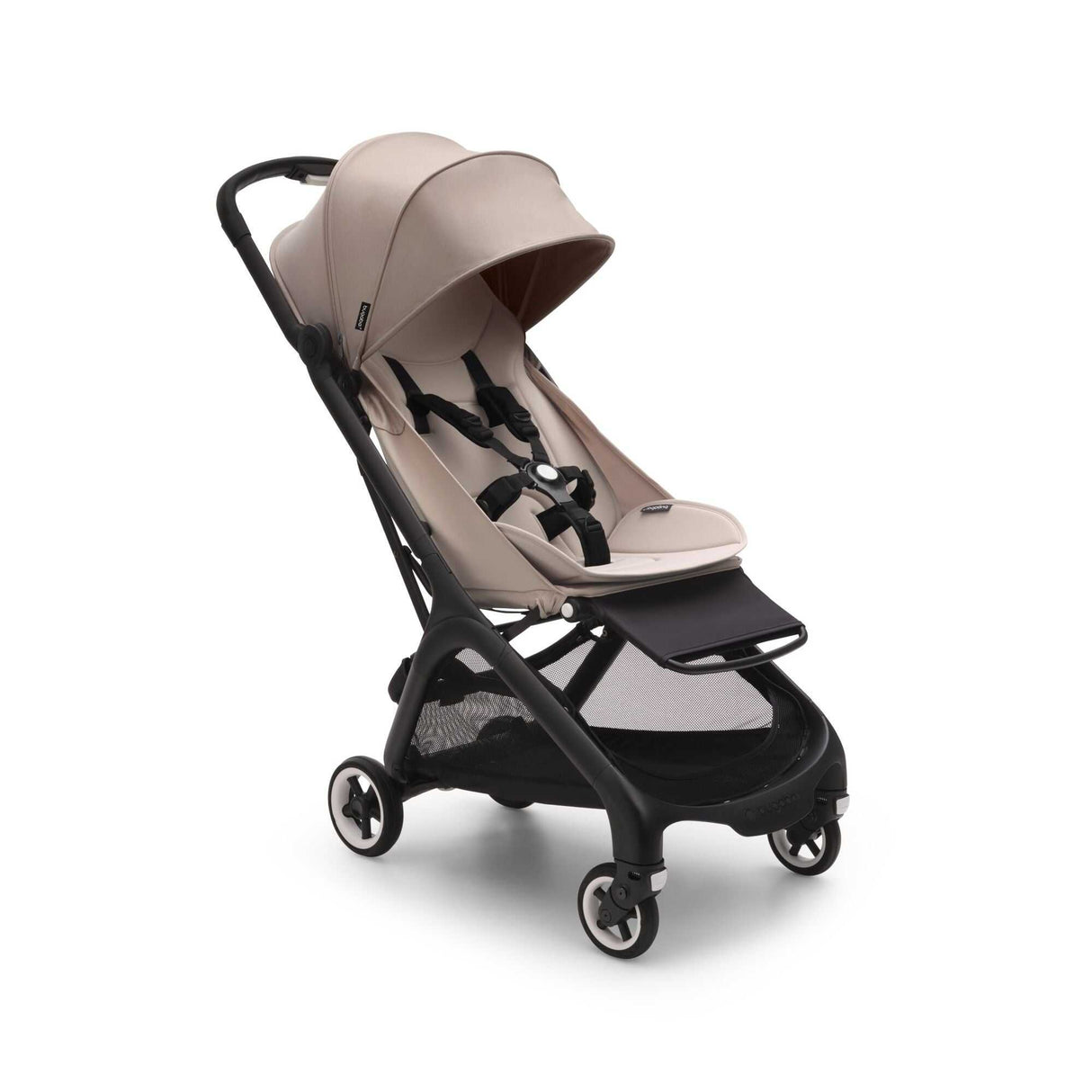 Bugaboo Butterfly City-Kinderwagen komplett schwarz/ Desert Taupe