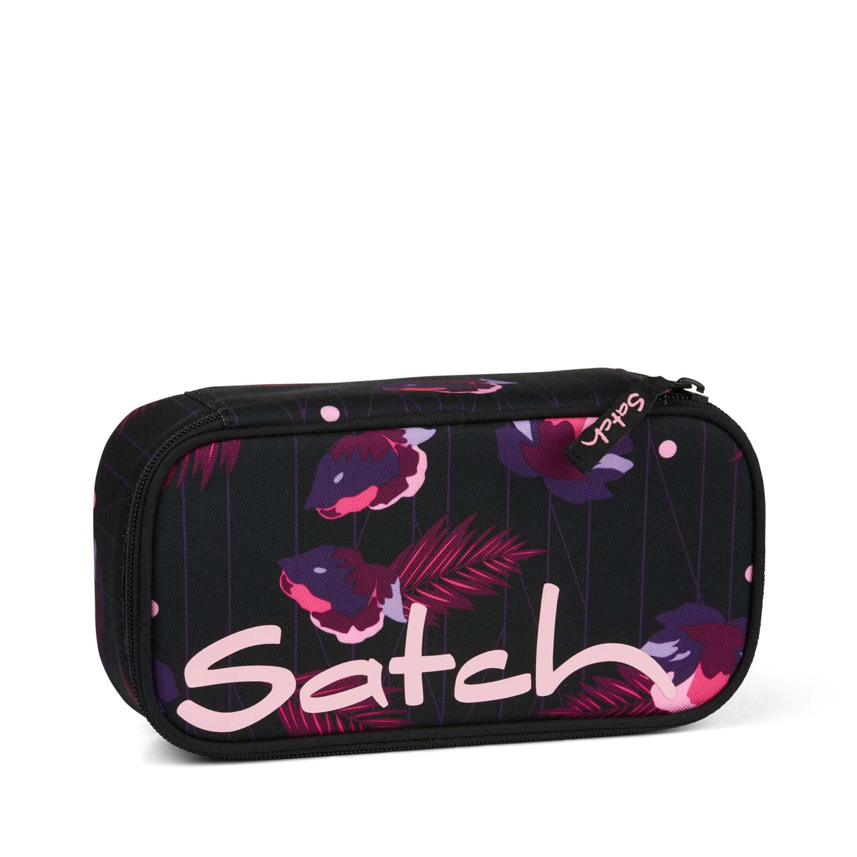 Mystic Nights Schlamperbox by Satch with zipper compartments, 12 pen loops, geodreieck pocket, water-resistant design