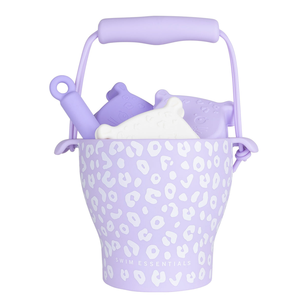 Silikon Beach- Set/ Lila Leopard