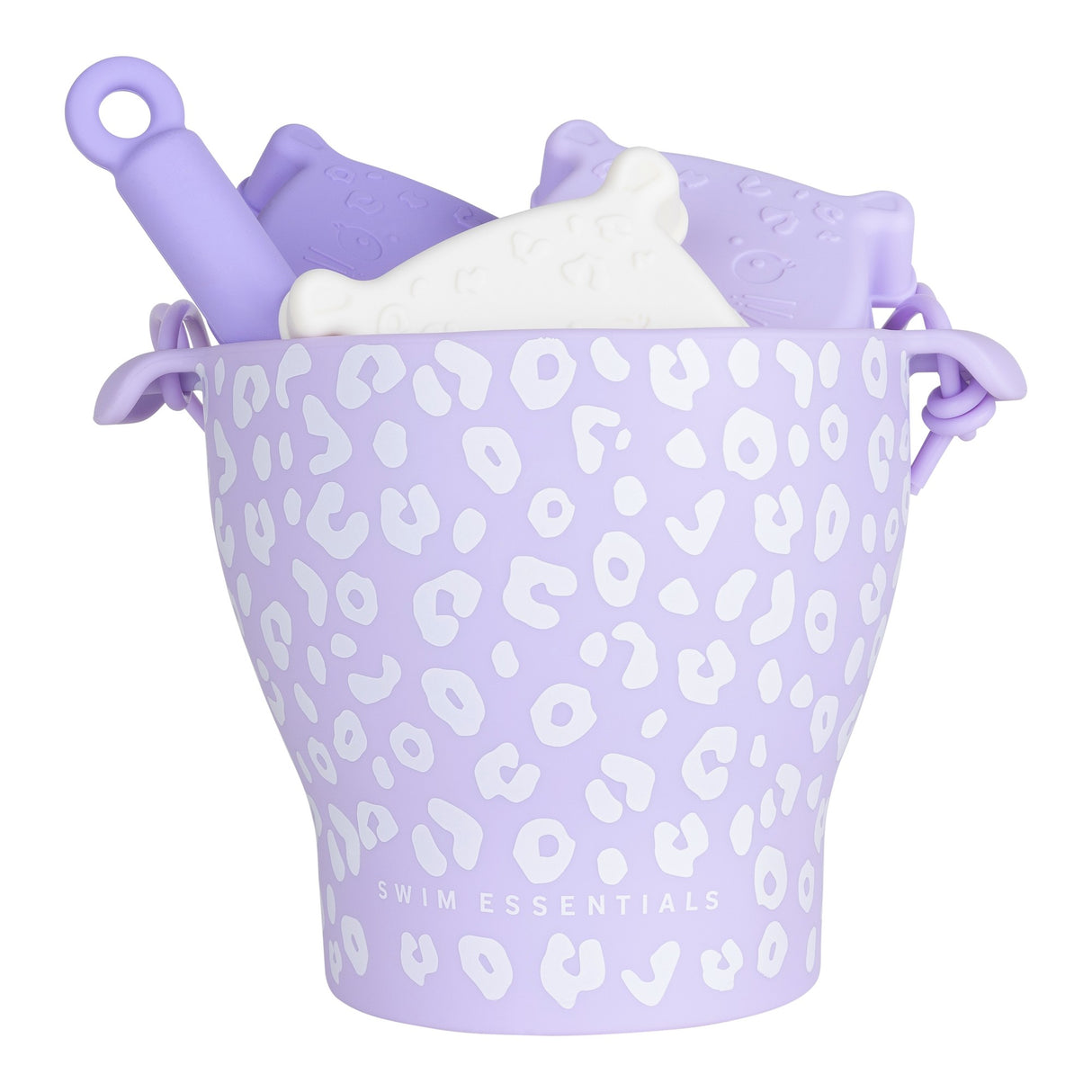 Silikon Beach- Set/ Lila Leopard