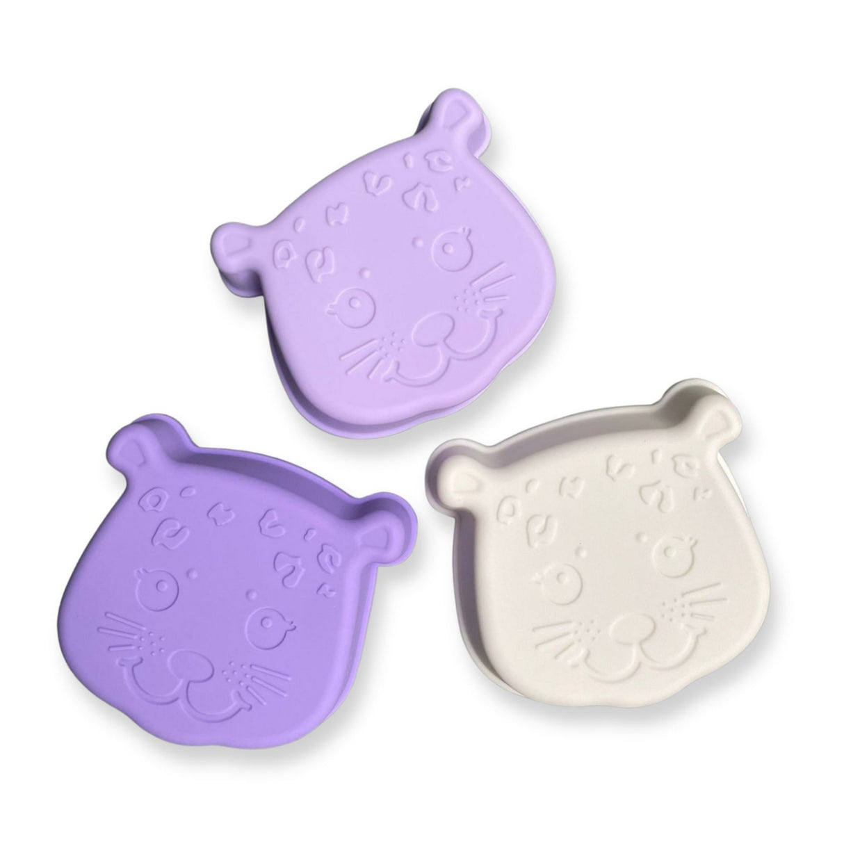 Silikon Beach- Set/ Lila Leopard