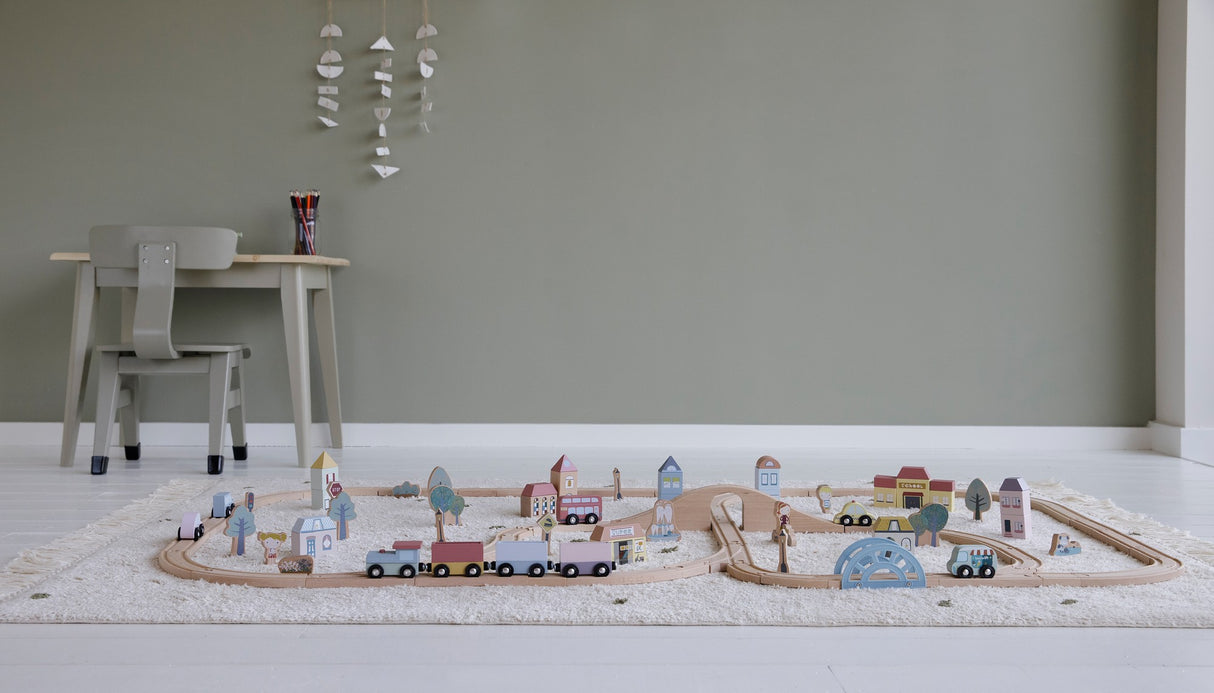 Eisenbahnschienen City