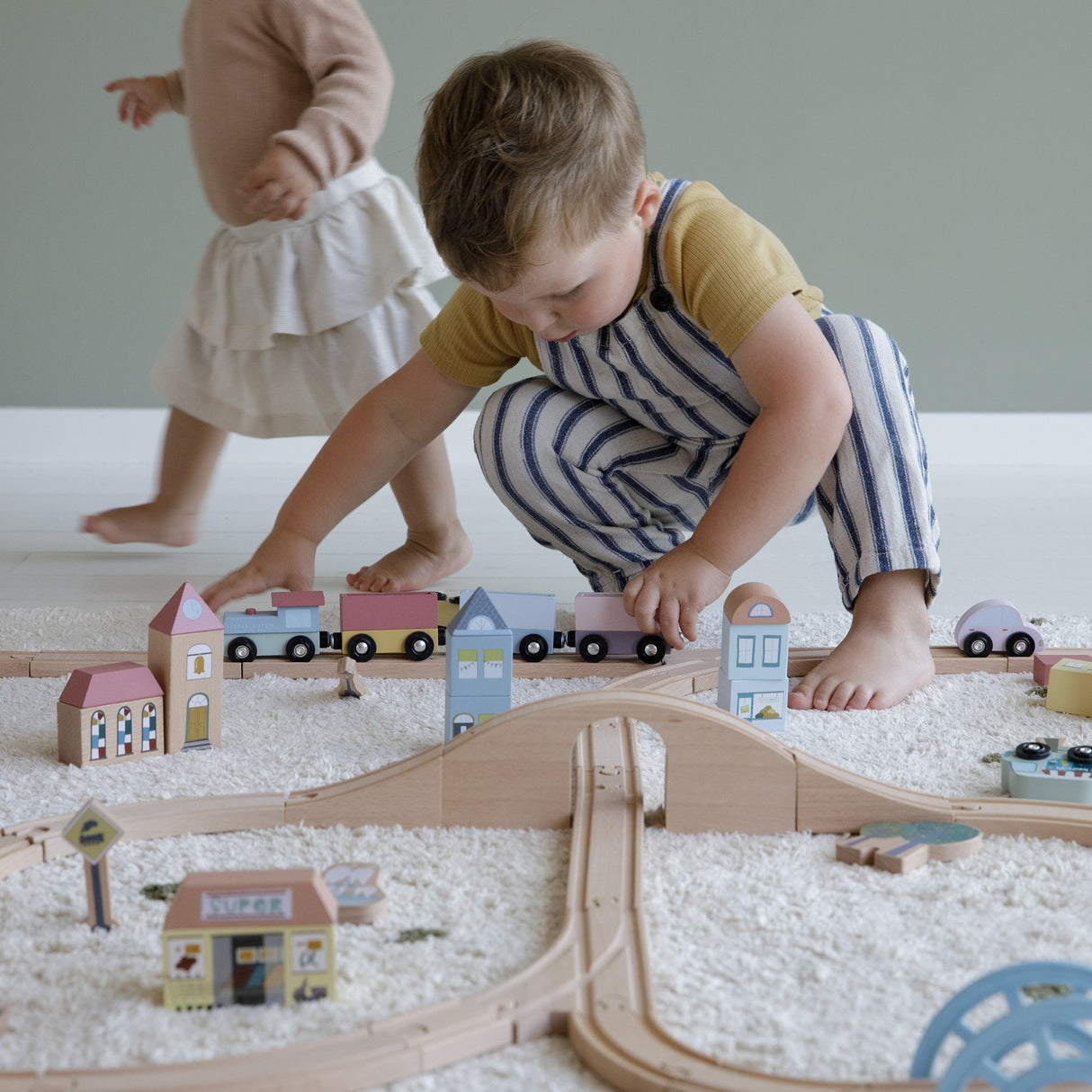 Eisenbahnschienen City