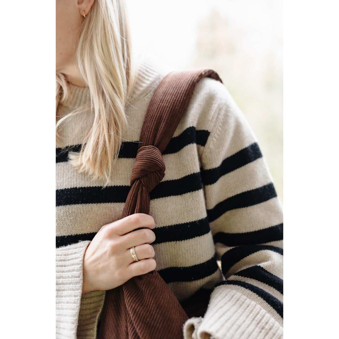 Lukkily Bag #1 Cord chocolate