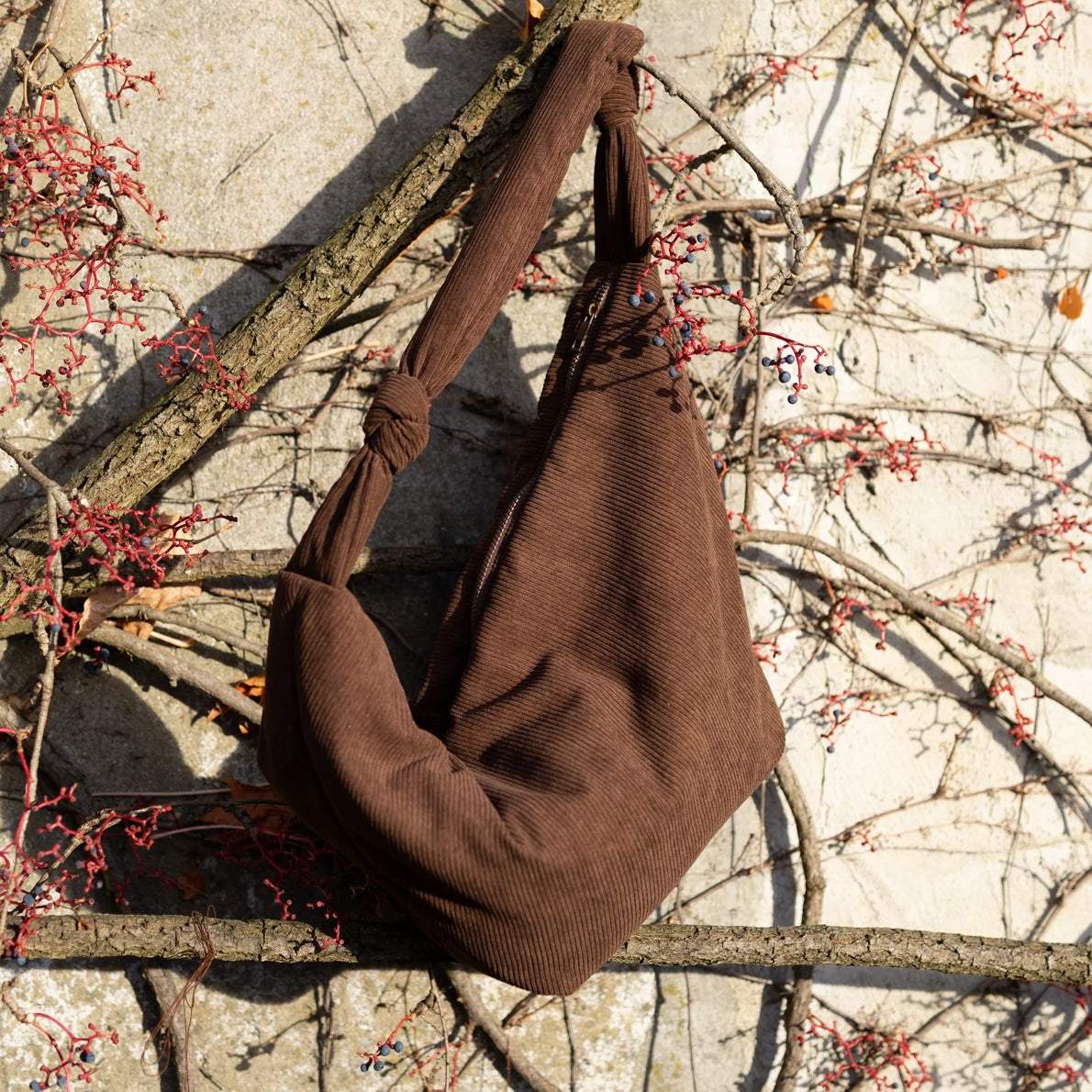 Lukkily Bag #1 Cord chocolate