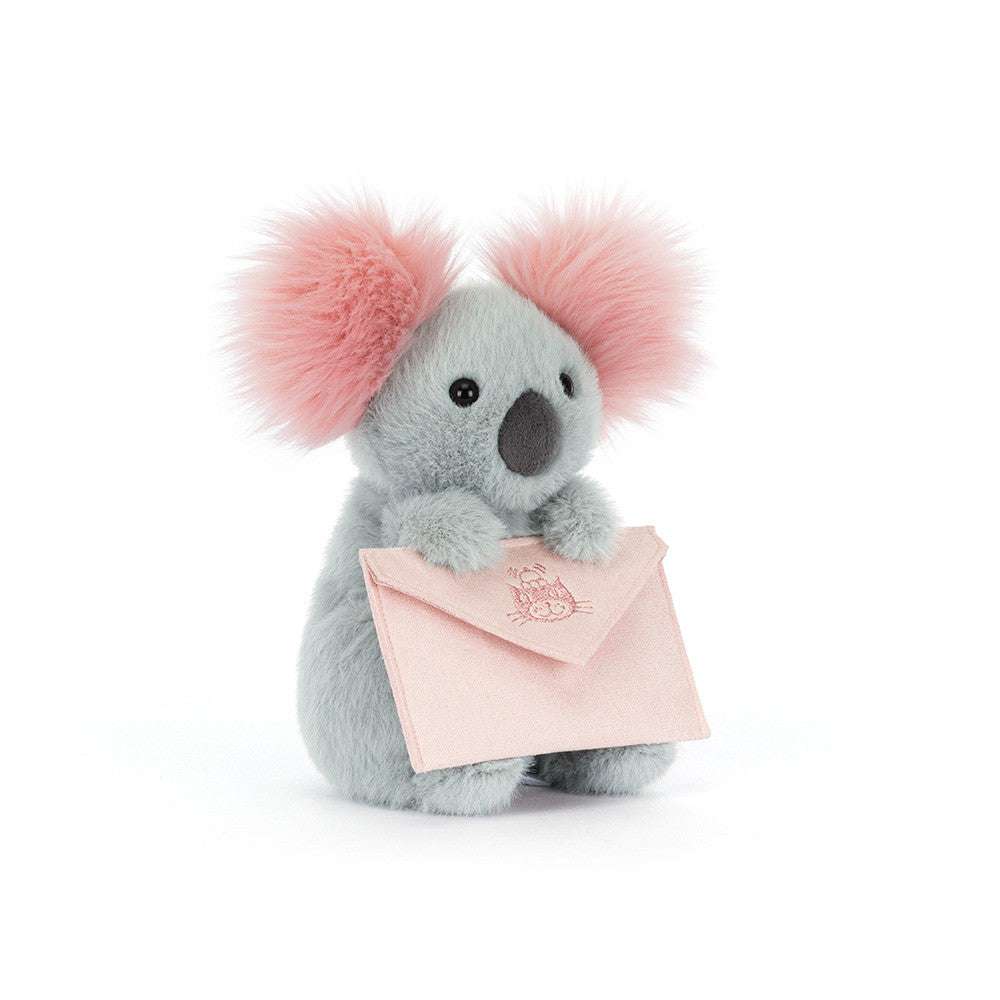 Koala mit Nachricht