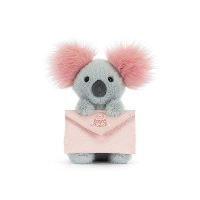 Koala mit Nachricht