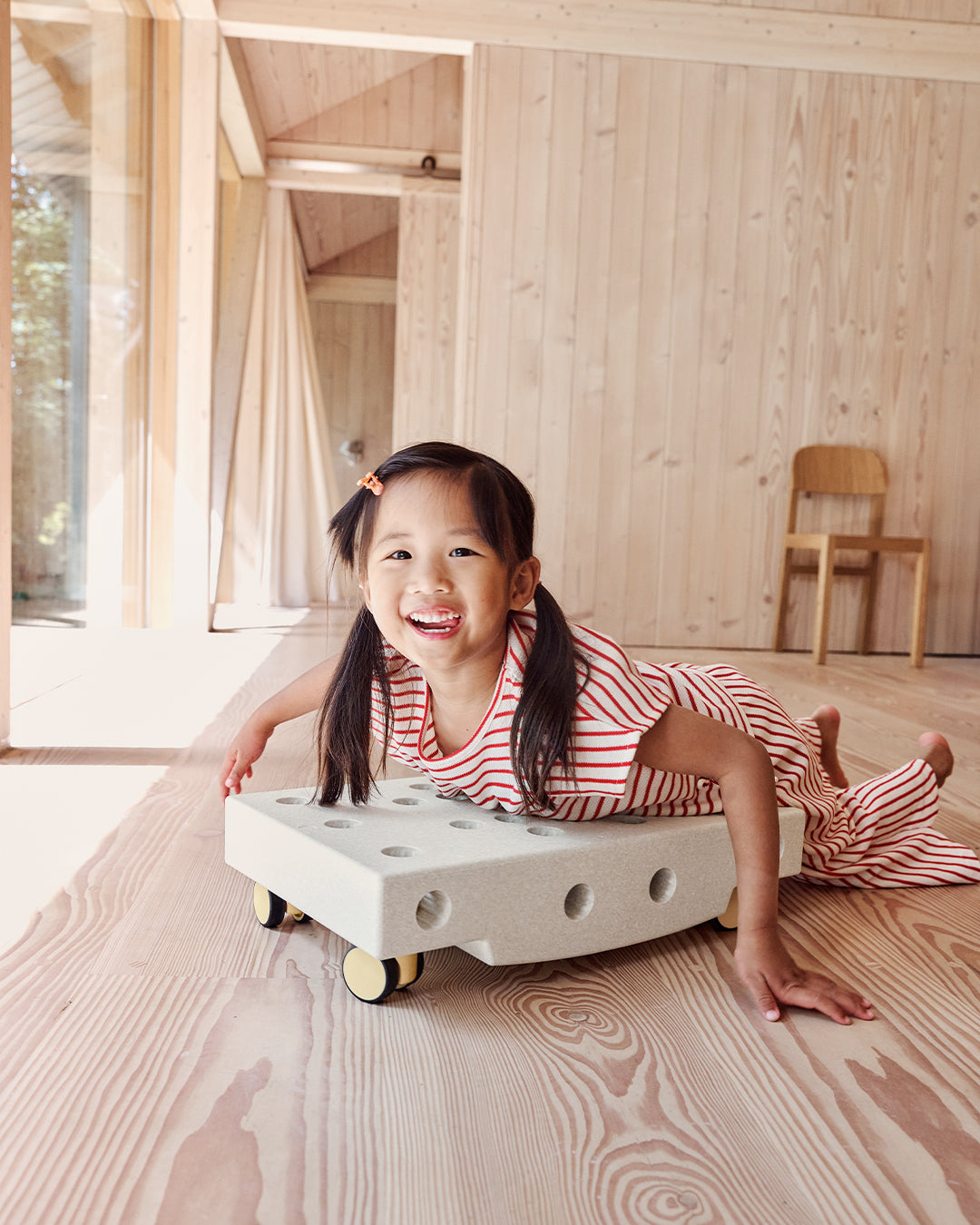 Rollbrett Sand / Gelb