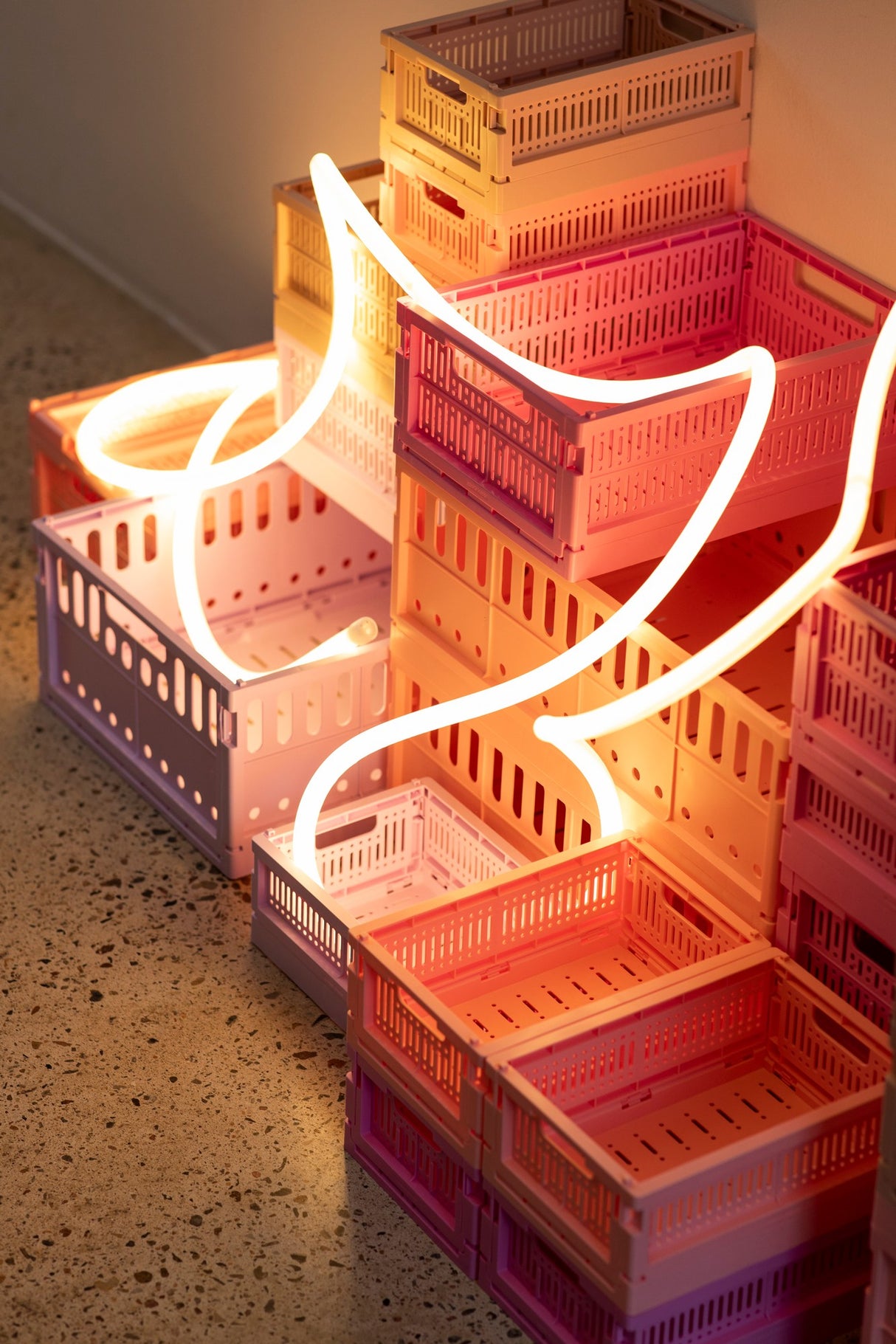 Aufbewahrungsbox maxi - ice cube blue