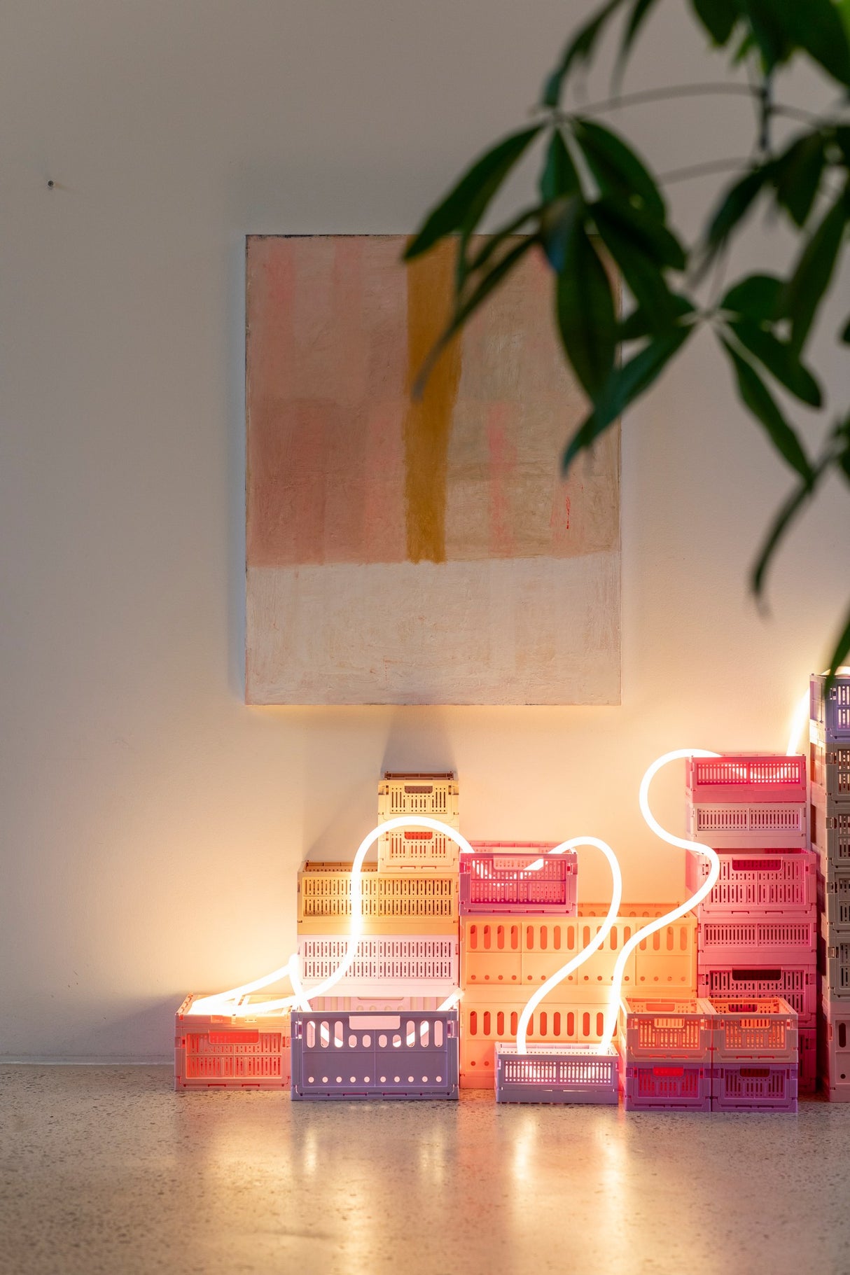 Aufbewahrungsbox maxi - mustard