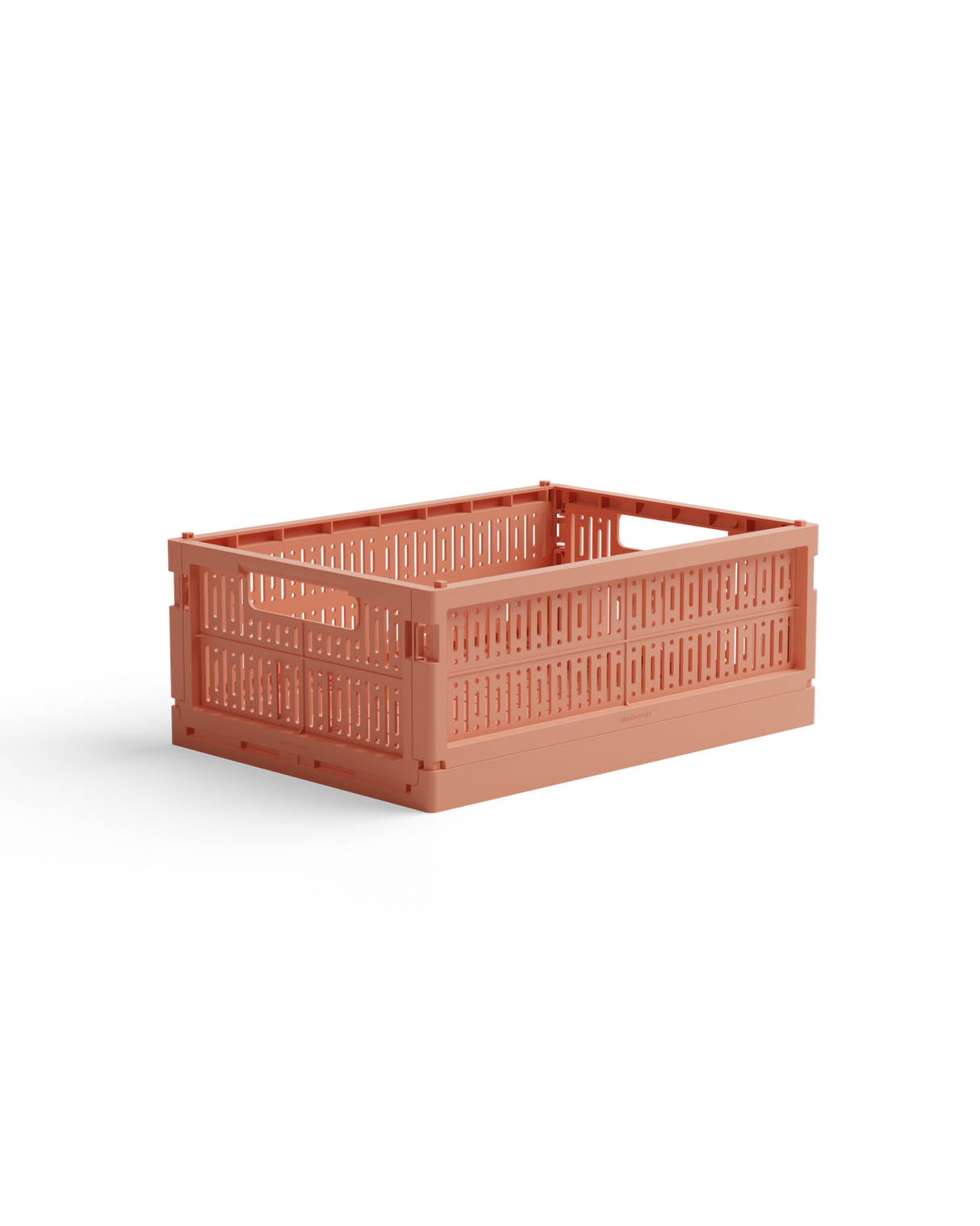 Peachy Aufbewahrungsbox midi aus recyceltem Plastik, faltbar und stapelbar, 33x24x13 cm