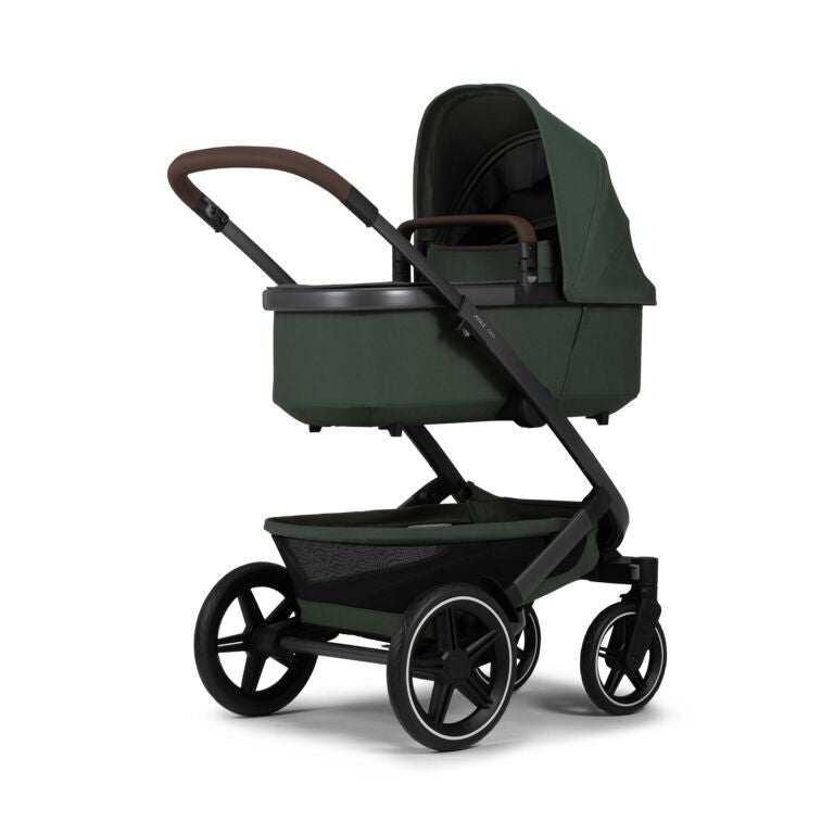 Joolz Geo3 Kinderwagen in Forest Green mit All-Terrain Rädern und großem Einkaufskorb