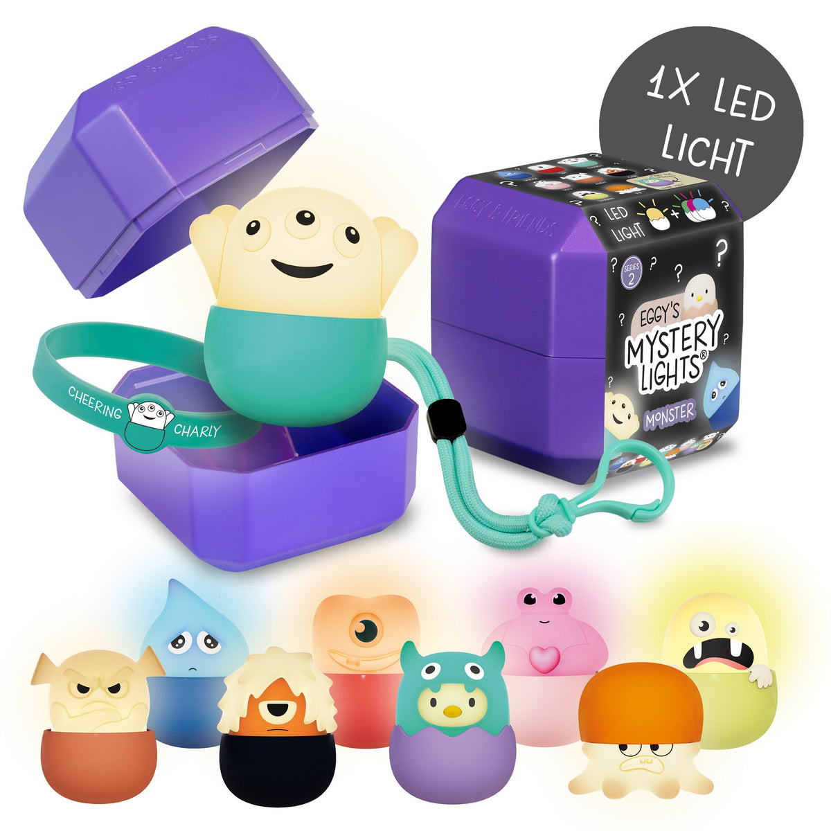 Eggys Mystery Lights/ Monster (1Stück)