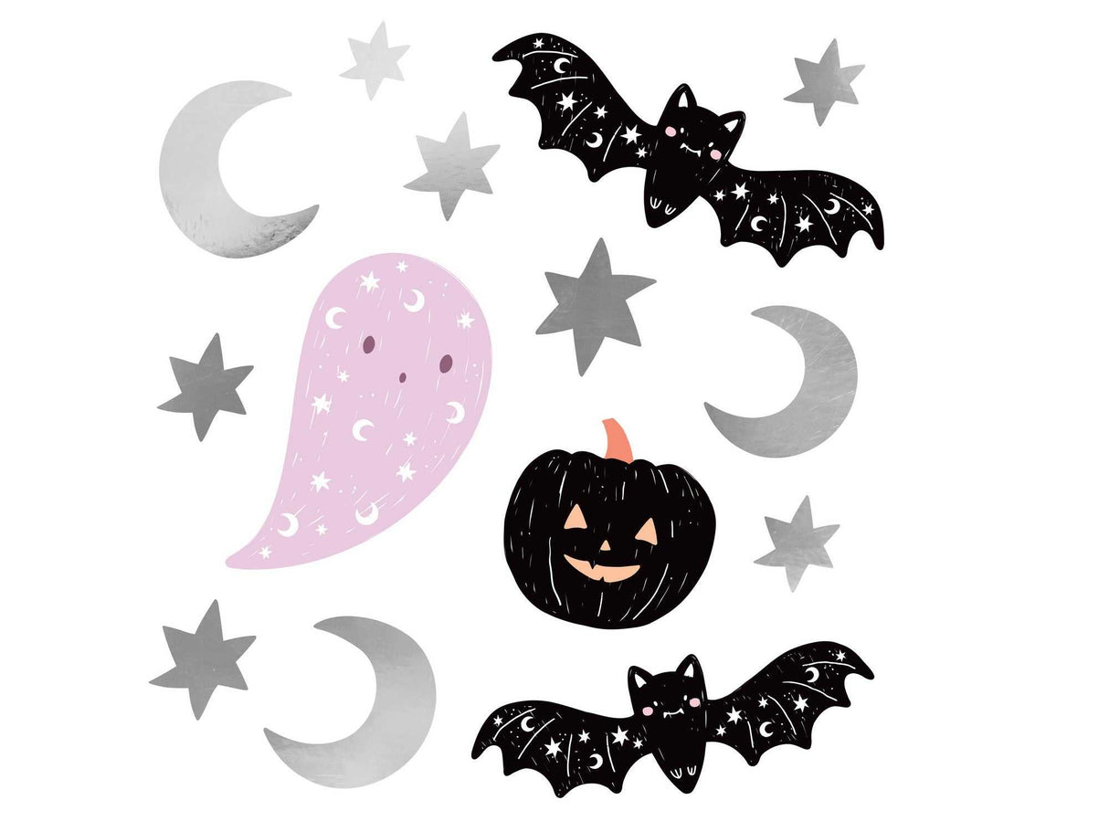 Halloween Wandaufkleber als Partydeko für stimmungsvolle Motto-Partys