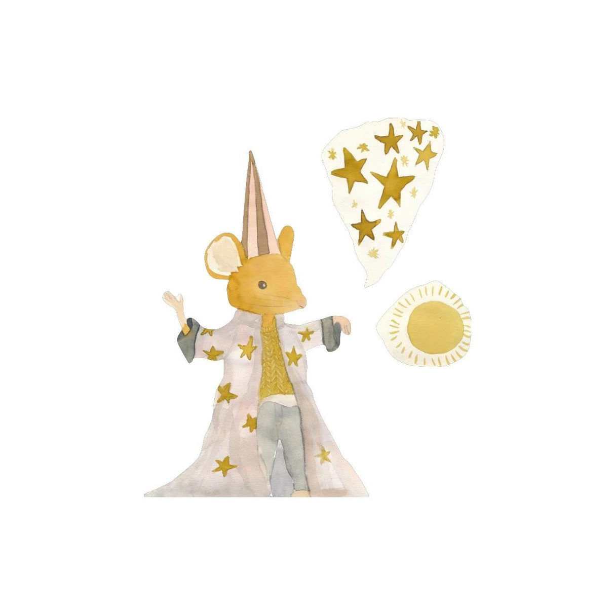 Wandsticker Callie die Zauberin -3er Set