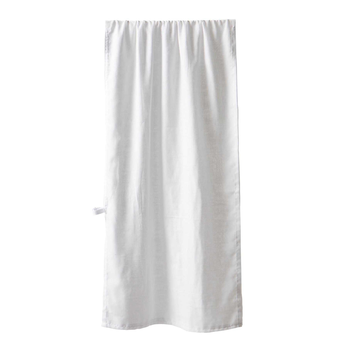 Weißer Wood Betthimmel Stoff aus 100% Musselin Baumwolle für Oliver Furniture Beistellbett