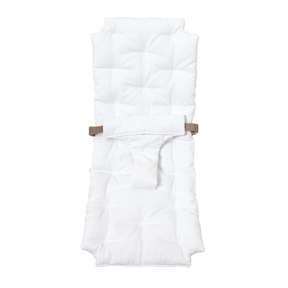 Wood Extra Babykissen weiß aus Öko-Tex Baumwolle mit Klettverschluss, maschinenwaschbar, für Oliver Furniture Wippe