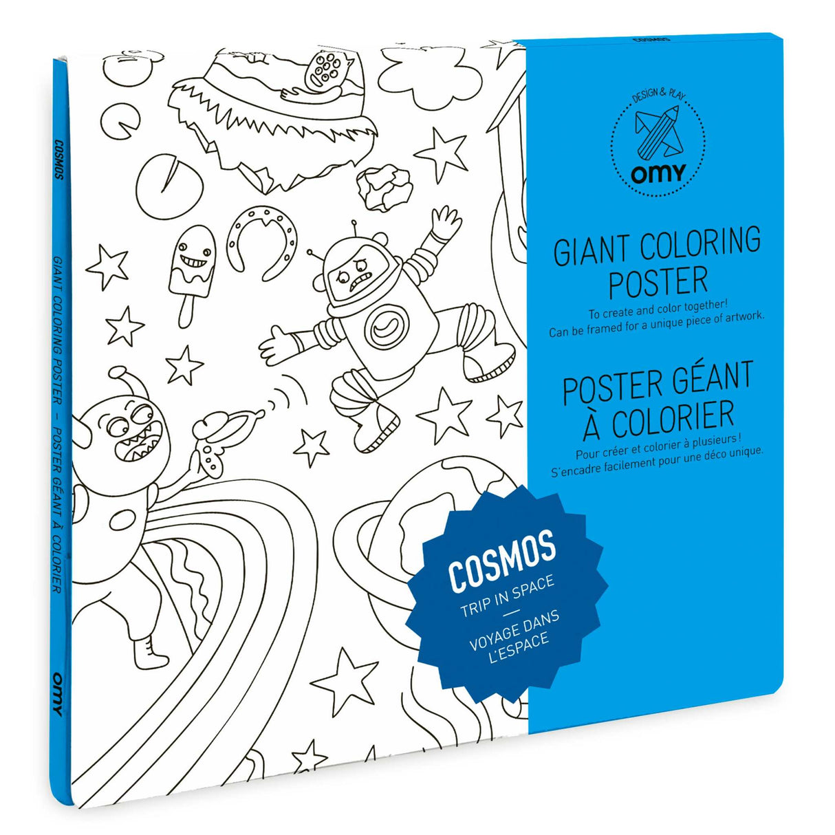 Giant Coloring Poster- Cosmos