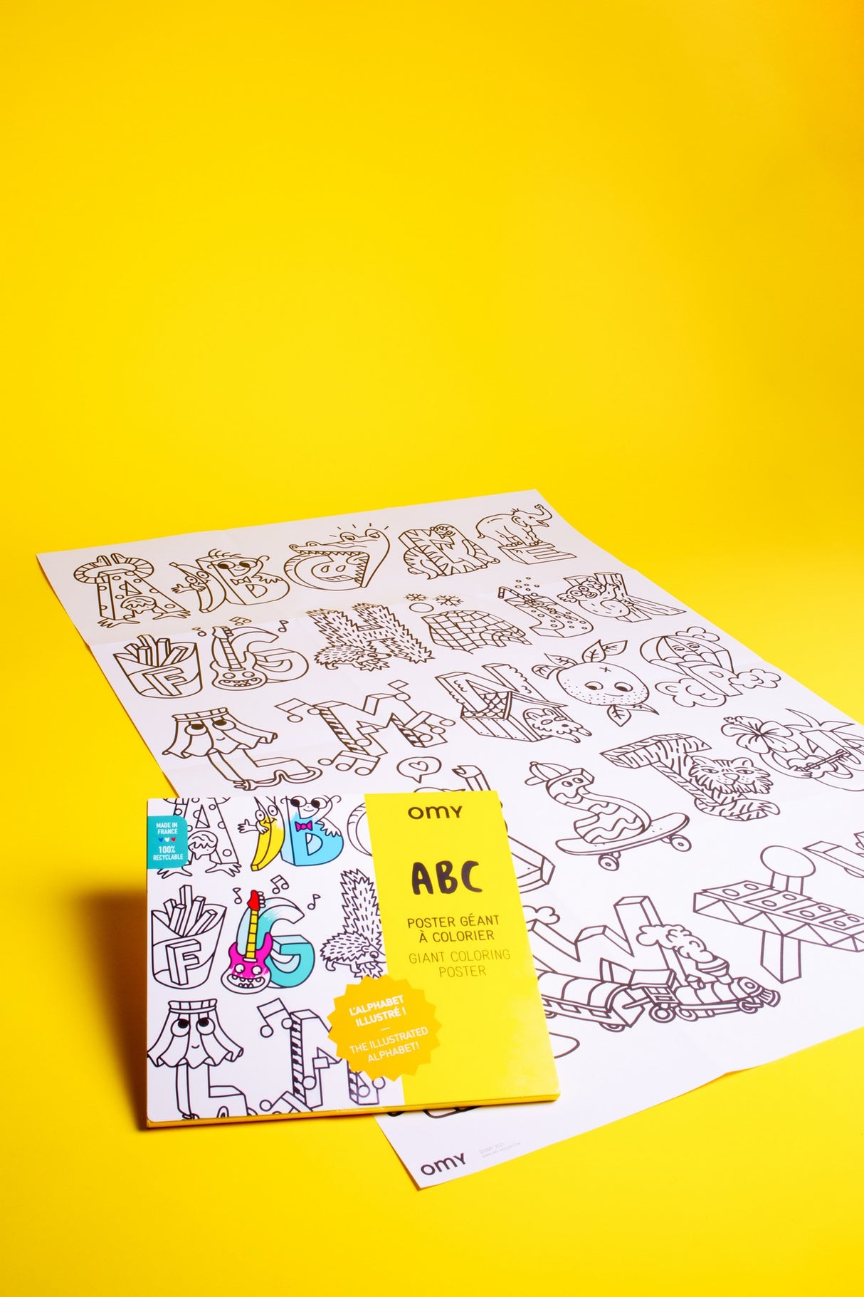 Giant Coloring Poster/ Abc