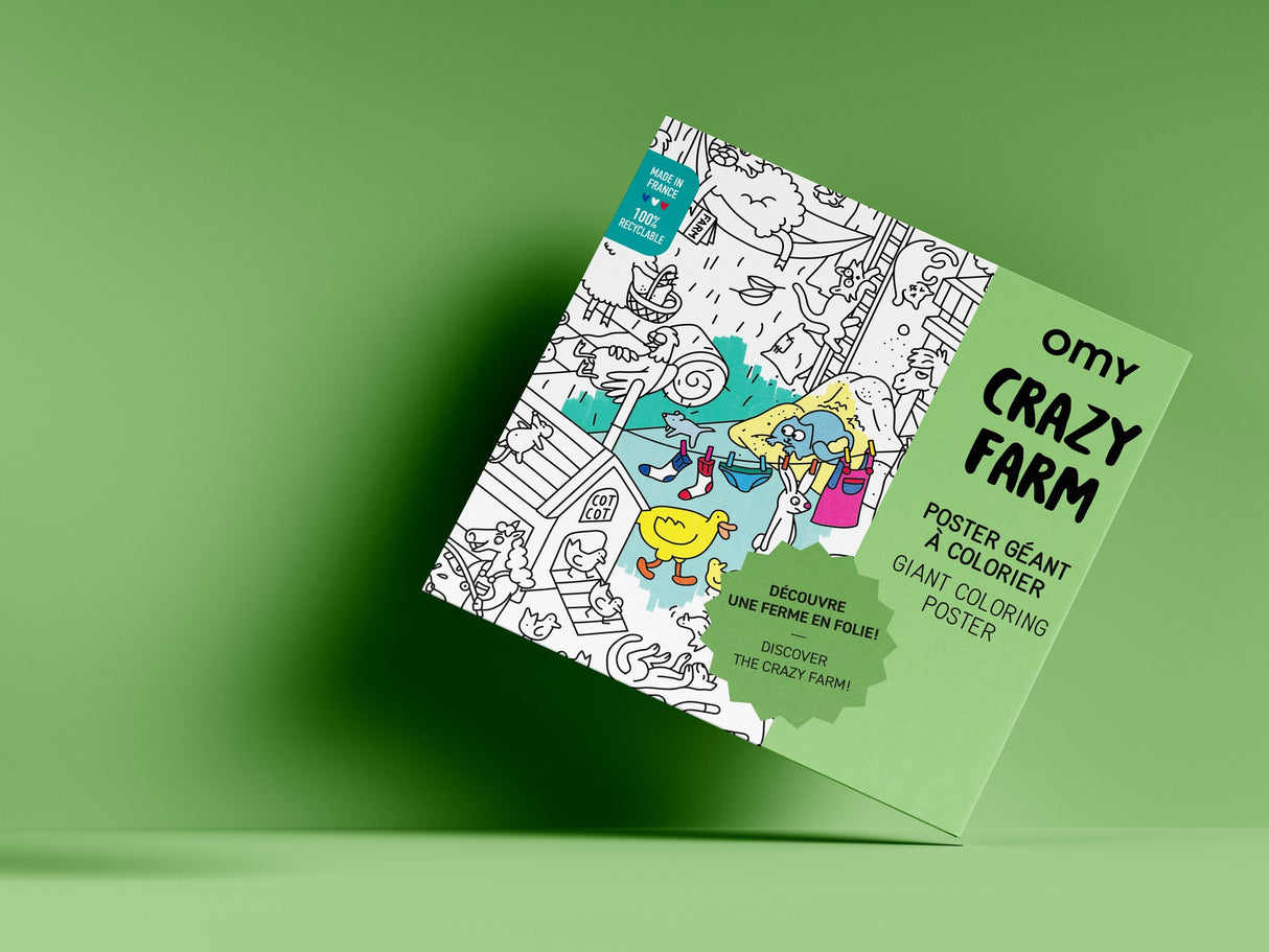 Giant Coloring Poster / Animal Farm