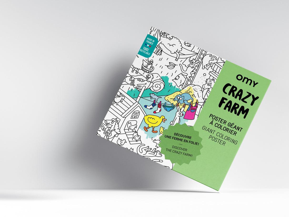 Giant Coloring Poster / Animal Farm