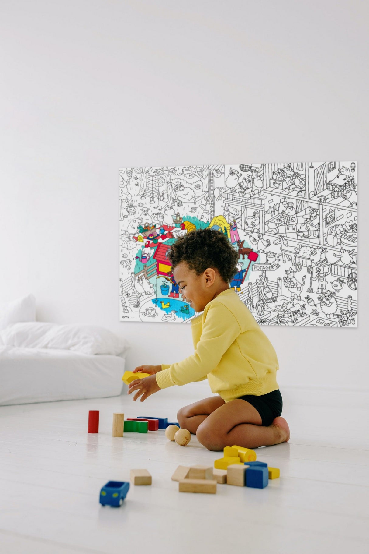 Giant Coloring Poster / Animal Farm