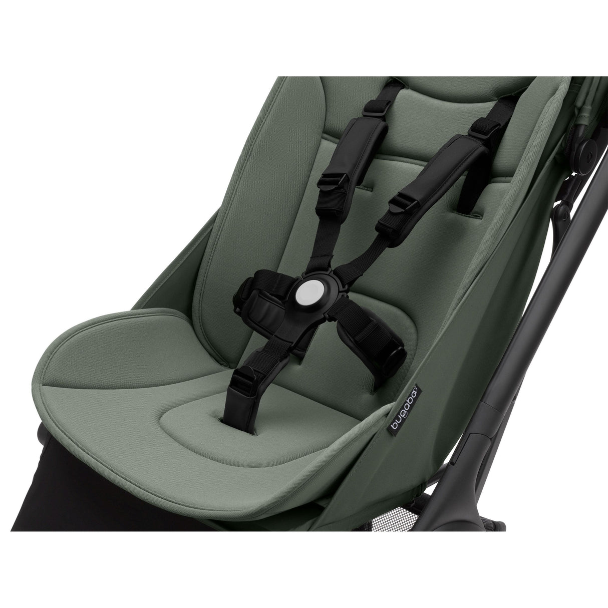 Bugaboo Butterfly City-Kinderwagen komplett schwarz/waldgrün