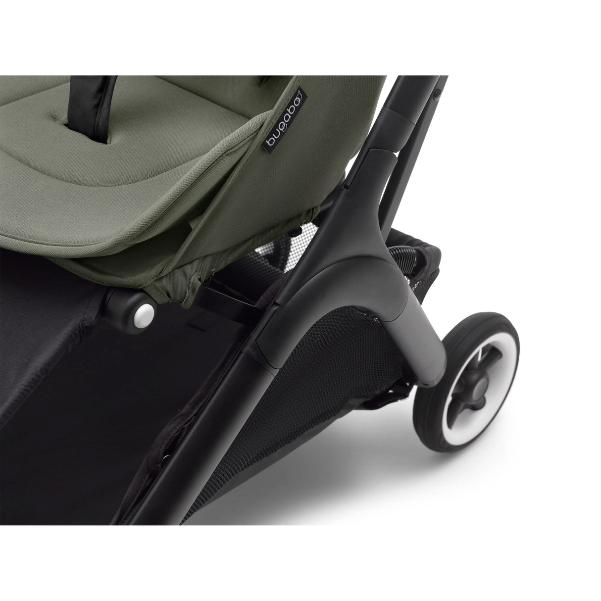 Bugaboo Butterfly City-Kinderwagen komplett schwarz/waldgrün