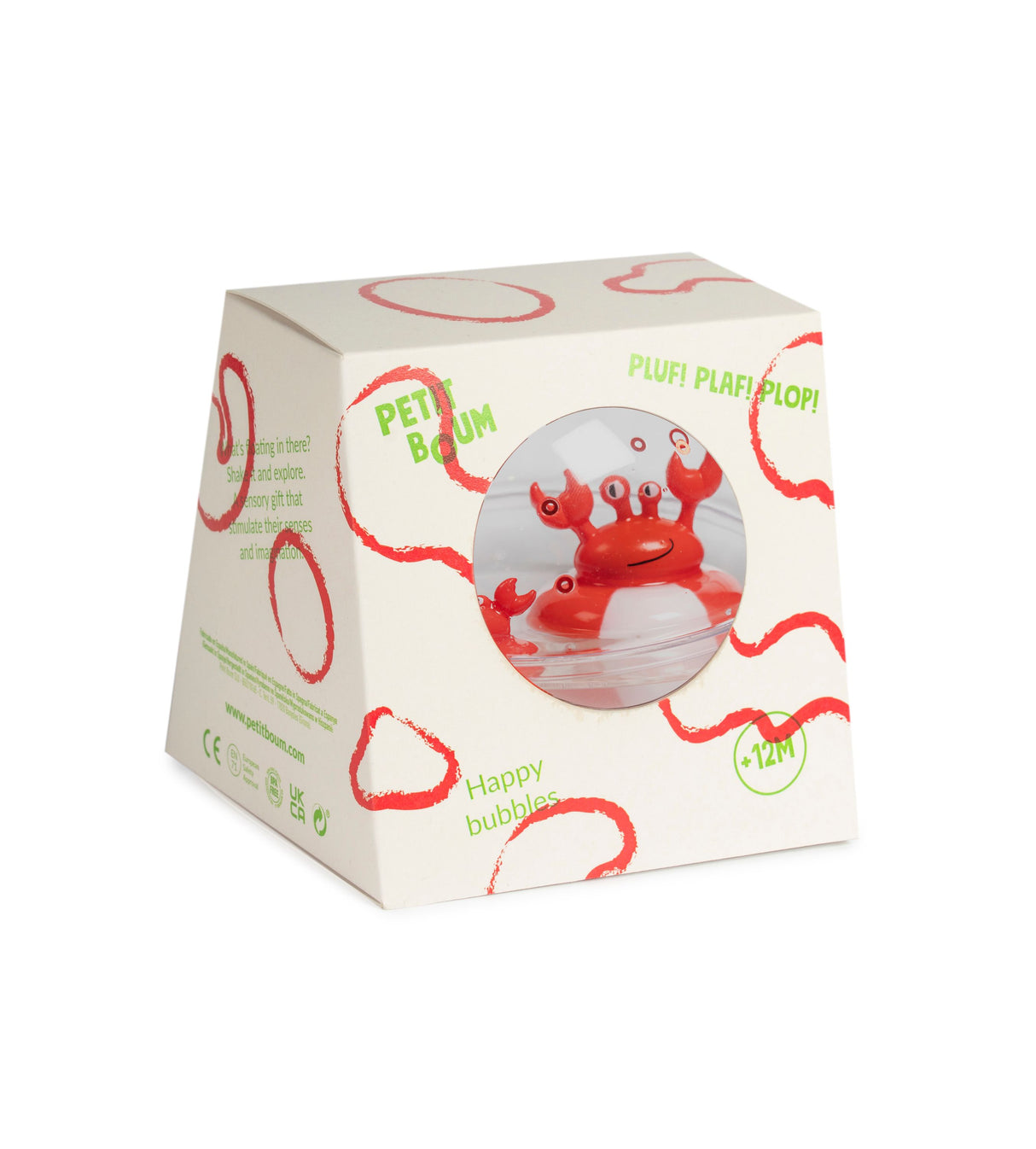 Sensorik Spielzeug - Happy Bubbles Krebs