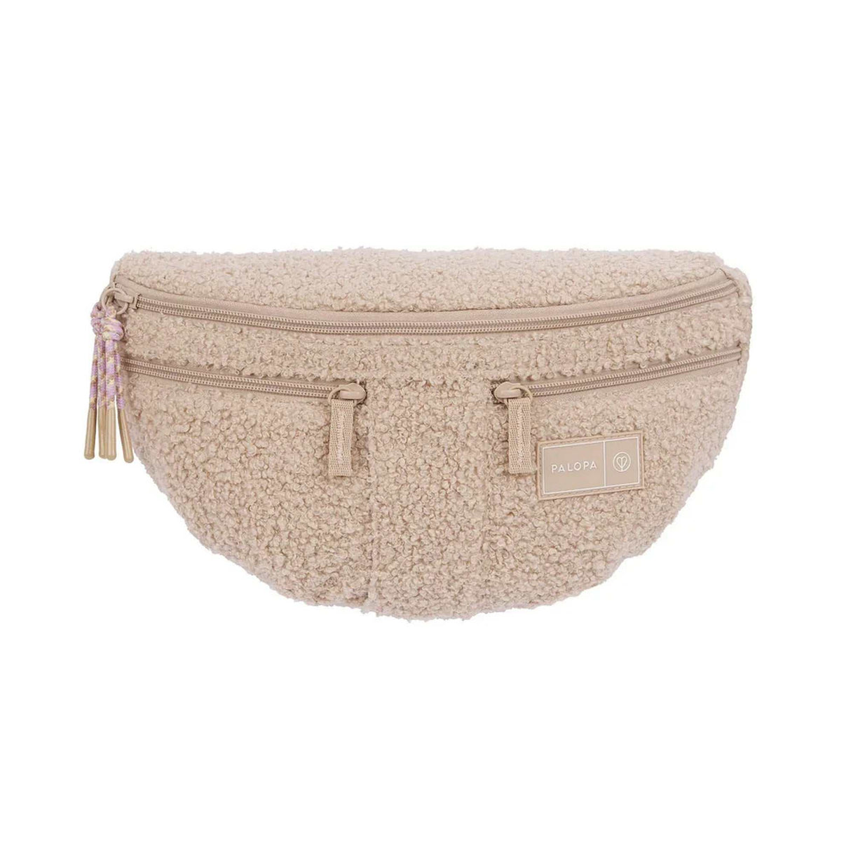 Leckerli Tasche Emma/ Teddy-Fleece beige
