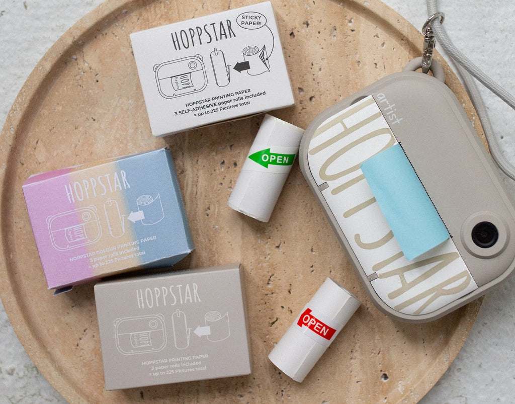 Papierrollen Nachfüllpack- farbig