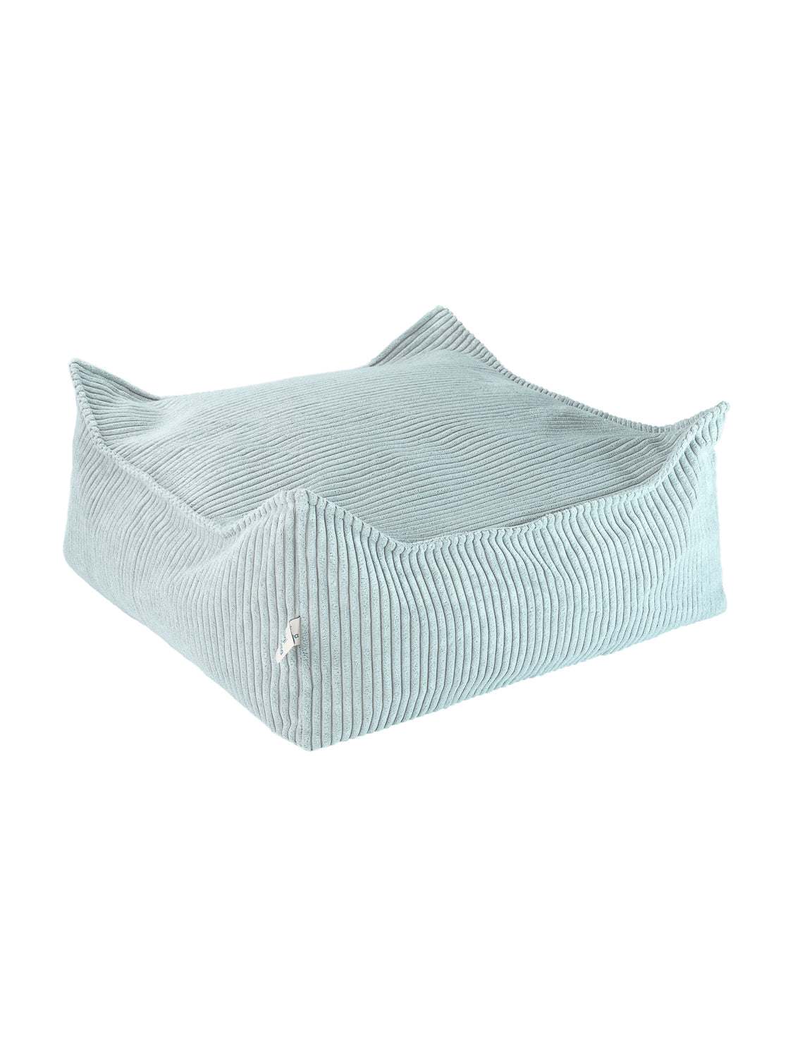 Square Ottoman/ Peppermint Green