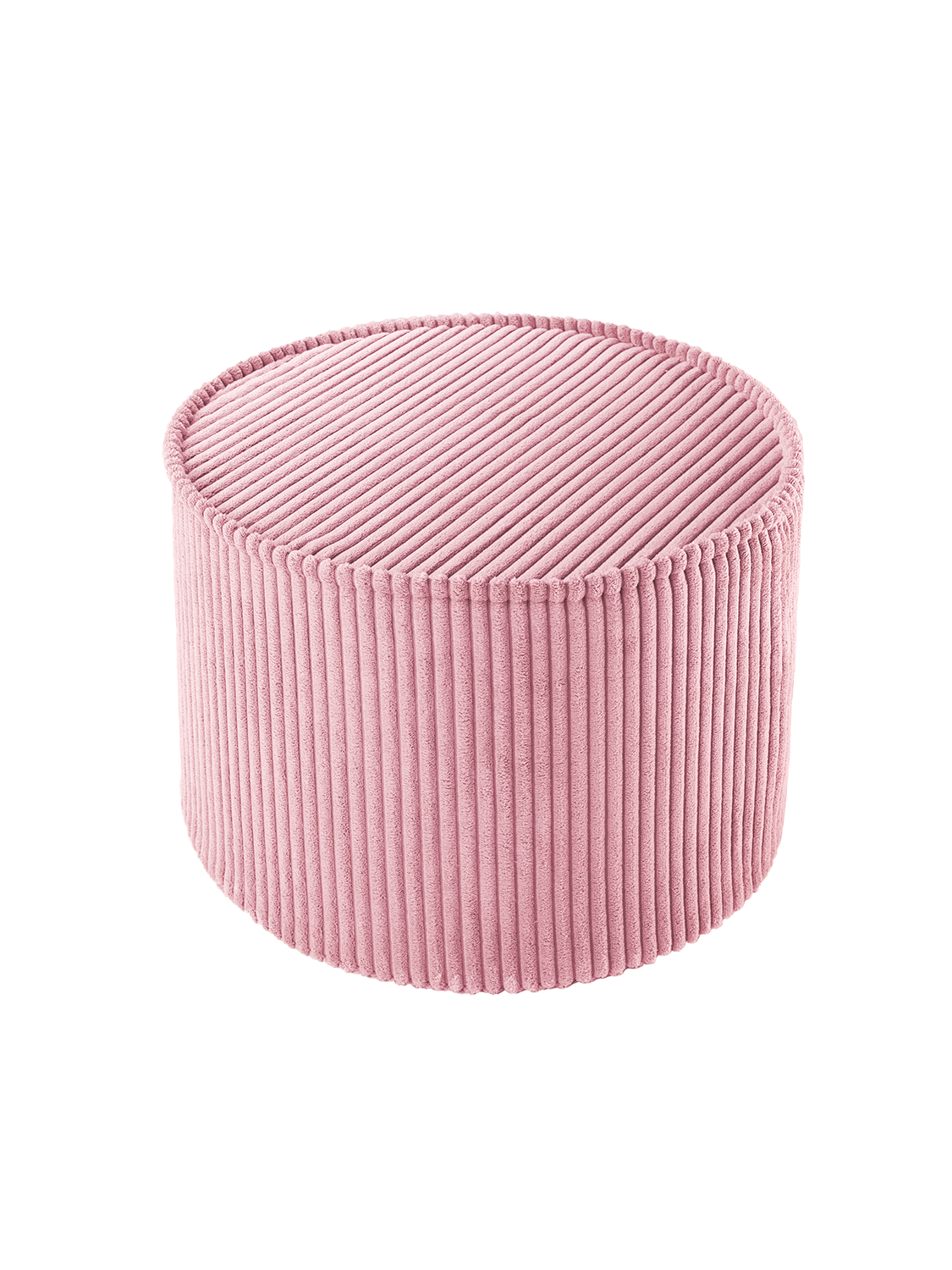 Pouffe/ Pink Mousse