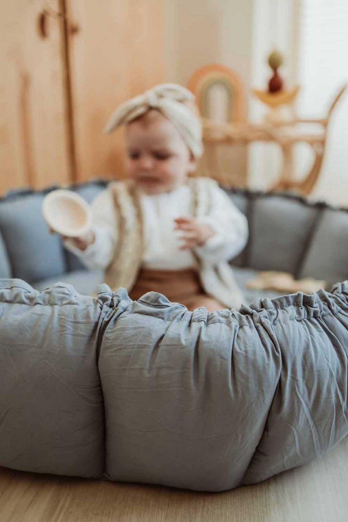 Spielmatte Bloom/ Dusty blue