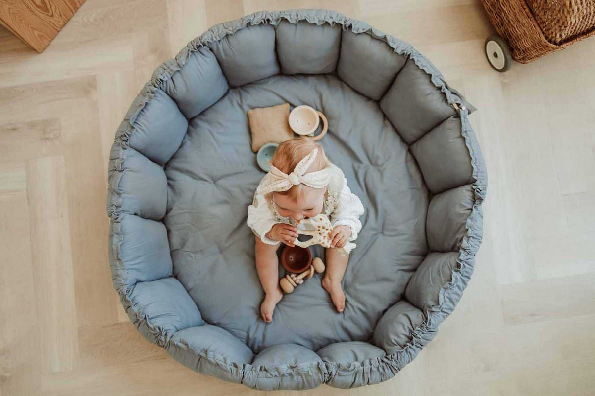 Spielmatte Bloom/ Dusty blue