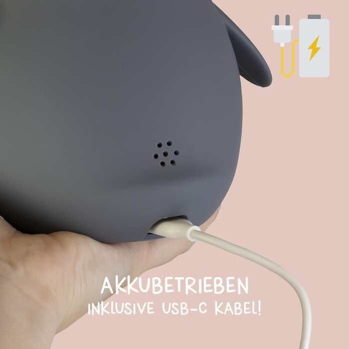 Nachtlicht & Wecker Poppy Pinguin