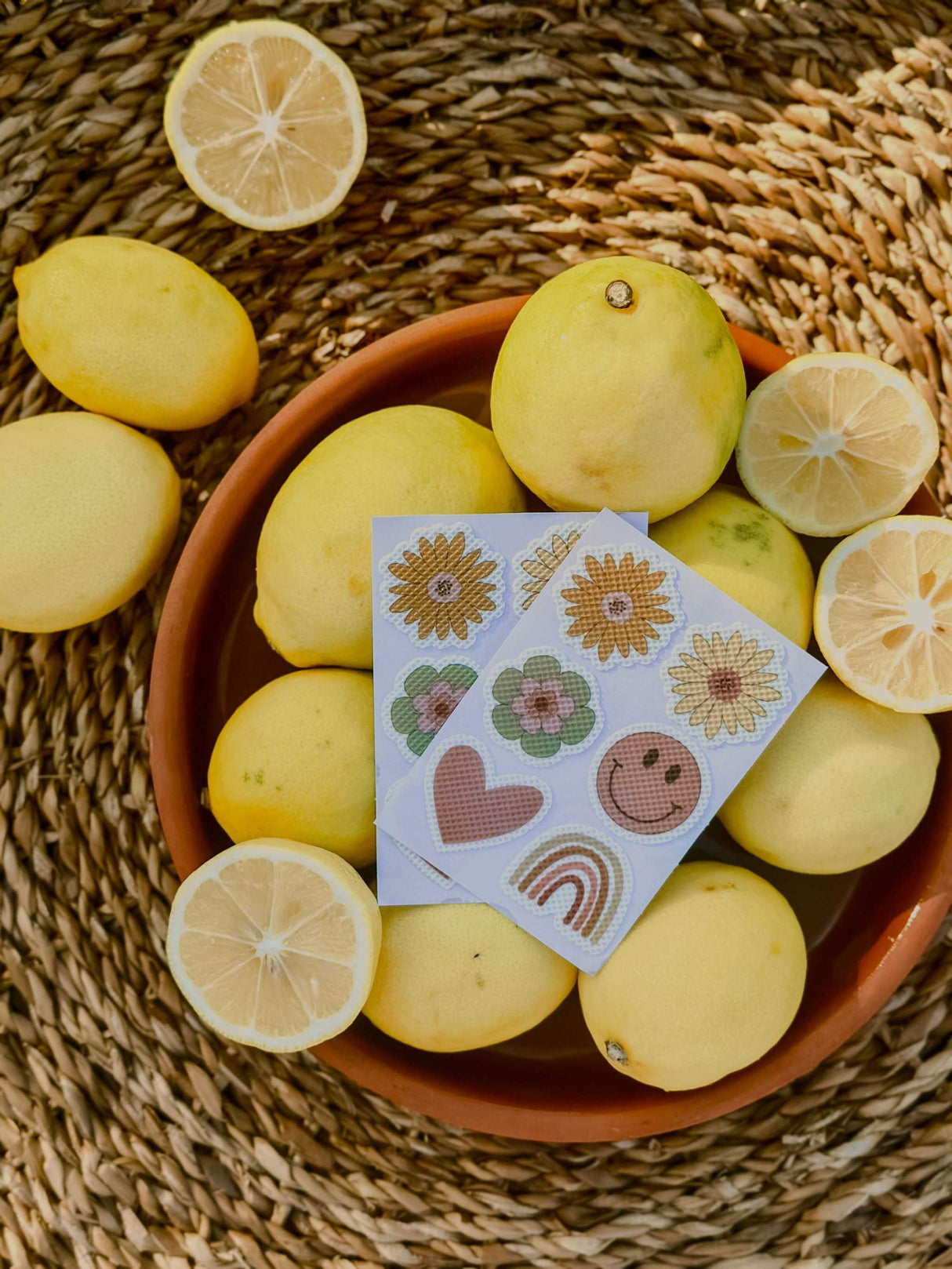 Anti Mücken Aufkleber - Flower Power Edition