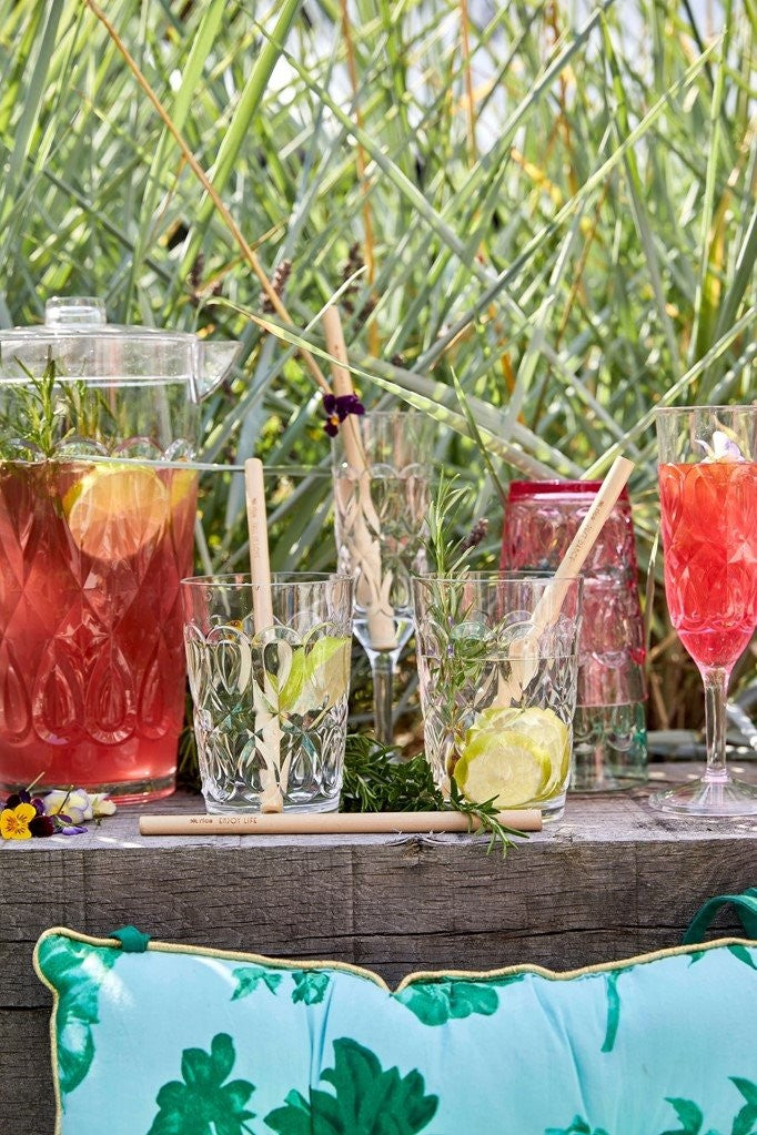 Weinglas Acryl clear