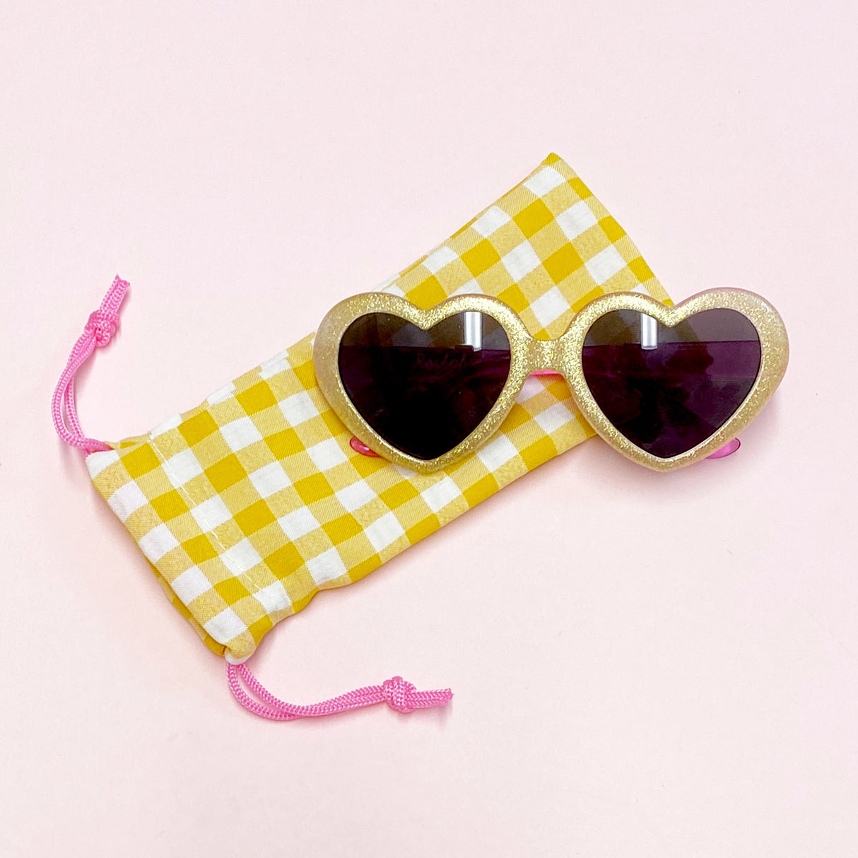 Glitter Heart Sonnenbrille